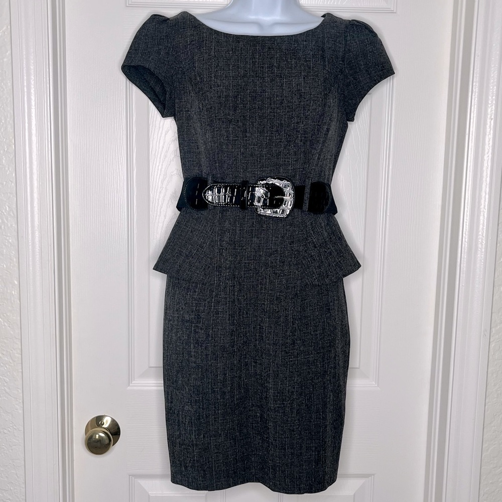 The perfect grey interview dress